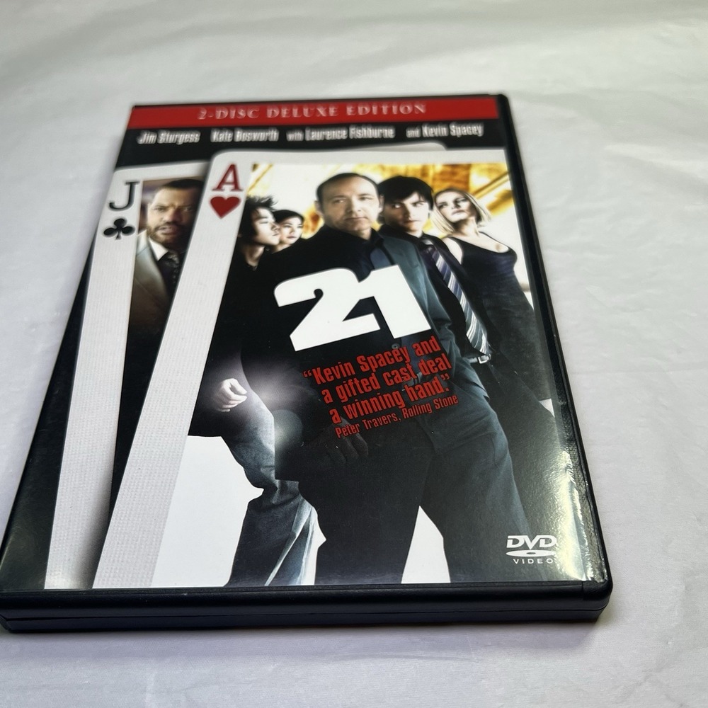 21 DVD, 2008, Single Disc‎ Version Kevin Spacey Las Vegas PG-13 Sealed. DV13